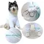 DONGKER Dog Bathrobe, Dog Drying Towel Robe with Waist Belt, Easy Wear Robe for Puppy Small Medium Large Cats