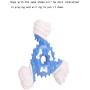 Li-HIM Natural Rubber Pet Tooth Stick, 360 Degree Cleaning Dog Toothbrush, Pet Chew Toy, Durable Puppy Pet Oral Care,Blue