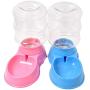 FairOnly Convenient Life 3.5L Automatic Gravity Drinking Fountain Bowl for Pet Dog Cat 321728cm Pink