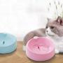 KUANDARM Pet Water Filter Cat Dog Fountain Water Dispenser Semi-Automatic Water Purifier, Drinking Fountains for Dogs, Fountains and Water Features, Two Red