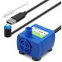 KutoraWorks Replacement Pump for Wonder Creature 85 oz Cat Water Dispenser and Beacon Pet 81 oz Cat Water Fountain with Cleaning Brush and USB Cable