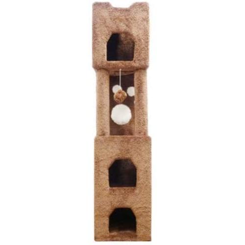 Living Better Now Cat Tree Condo Classic Scratcher Posts Cats Towers Climbing Furniture Kitty Sale
