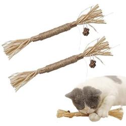 N/H Catnip Toys, Chew Sticks Cat Teeth Cleaning Chew Toy for, silvervine Sticks cat Cleaning Teeth, Make Your cat Feel Calm and Relaxed, cat chew Toy,Suitable for All Cats