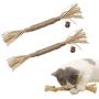 N/H Catnip Toys, Chew Sticks Cat Teeth Cleaning Chew Toy for, silvervine Sticks cat Cleaning Teeth, Make Your cat Feel Calm and Relaxed, cat chew Toy,Suitable for All Cats