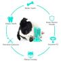 Dog Chew Toys Toothbrush Interactive Toy for Dogs Training IQ Teeth Cleaning Durable Small Medium Large Dog Puppy Chewing,Yellow