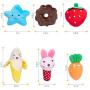 Dono Squeaky Plush Dog Toys-Pet Pack for Puppy Cute Toys Small Stuffed Puppy Chew Interactive Doggie Toys 13 Pack Tooth Grinding & Training Pet Toy Supplies for Medium to Small Dogs