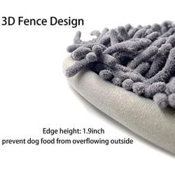 NKZ Snuffle Mat for Dogs, Pet Training Puzzle Toys Cat Dog Slow Feeder Feeding Mat Treat Food Dispenser Washable Snuggle Puppy Suction Cups Foraging Mat for Large Dogs