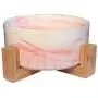 Ceramic Elevated Dog Food or Water Bowl-No Spill or Tip Over-Pet Food Water Feeder Dish-Stylish Marble Finish- Sold with Cotton Gift Bag Ceramic Elevated Dog Food or Water Bowl-No Spill or Tip Over-Pet Food Water Feeder Dish-Stylish Marble Finish- Sold with Cotton Gift Bag