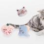 ocijf179 Pet Toy Kitten Puppy Strawberry Dinosaur Shape Cat Plush Toy with Catnip Pet Supplies - Cats