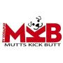 SodaPup MuttsKickButt Dog Toy - Natural Rubber Heart on a String Reward Ball - Chew & Dental Toy - Aggressive Chewers - Red