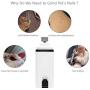 Dog Nail Grinder, Electric Rechargeable Pet Nail Trimmer, Quiet Painless Paws Claw Care Grooming Smoothing for Small Medium Large Dogs Cats White (2020 Upgraded)