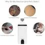 Dog Nail Grinder, Electric Rechargeable Pet Nail Trimmer, Quiet Painless Paws Claw Care Grooming Smoothing for Small Medium Large Dogs Cats White (2020 Upgraded) Dog Nail Grinder, Electric Rechargeable Pet Nail Trimmer, Quiet Painless Paws Claw Care Grooming Smoothing for Small Medium Large Dogs Cats White (2020 Upgraded)