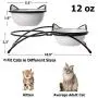 Y YHY Cat Bowls,Elevated Cat Food Water Bowls,Raised Cat Bowls with Stand,Ceramic Pet Dishes for Cats and Small Dogs,12 Ounces,Dishwasher Safe Y YHY Cat Bowls,Elevated Cat Food Water Bowls,Raised Cat Bowls with Stand,Ceramic Pet Dishes for Cats and Small Dogs,12 Ounces,Dishwasher Safe