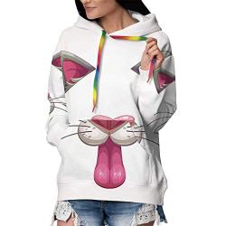 Cute Doodle Houses on Blackboard -.- -,Womens Pullover Hoodies with Big Pocket House S