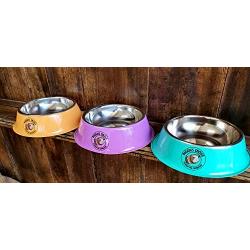 Piggies Choice Non-Tip Metal Guinea Pig Pellet Dish Bowl Goes with The Space House Guinea Pig Hidey Many Colors