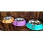 Piggies Choice Non-Tip Metal Guinea Pig Pellet Dish Bowl Goes with The Space House Guinea Pig Hidey Many Colors