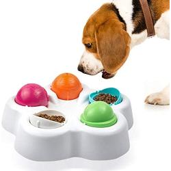 Dog Puzzle Toys Interactive Dog Toys for Beginner- Improve Your Pets IQ,Slow Feeder Dog Bowls Puppy Treat Dispenser Designed for Training Treats