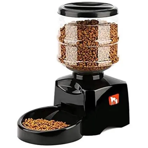 Smart Pet Feeder Automatic Feeder,5.5 Liter Electric Dry Food Container Timed Dog Cat Food Dispenser Timer Programmable 1-3 Meals 12 portions Control Voice Recorder for Dog Cat Small & Medium Pets Smart Pet Feeder Automatic Feeder,5.5 Liter Electric Dry Food Container Timed Dog Cat Food Dispenser Timer Programmable 1-3 Meals 12 portions Control Voice Recorder for Dog Cat Small & Medium Pets