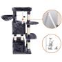 FEANDREA Cat Tree, Cat Tower House, Scratching Posts, 47.2 Inches