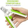 TINMARDA Dog Nail Clippers and Trimmers with Safety Guard to Avoid Over Cutting Nails, Razor Sharp Blades, Sturdy Non Slip Handles, Professional Pet Grooming Tool for Large and Medium Breed