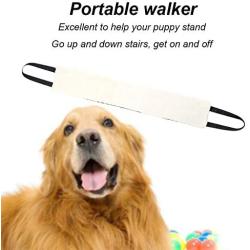 Portable Dog Sling for Back Legs,Rehabilitation Sling Harness, Dog Lift, Walking Pet Support Assist Tool Dog Harness Hip Support Harness to Help Lift Dogs Rear for Canine Aid