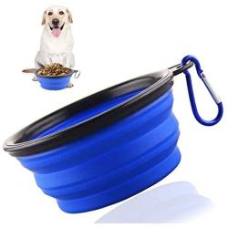 Large Collapsible Dog Bowl,Hiking Dog Bowl for Large Dogs Lightweight,Durable,Leak Proof,Food Safe,Easy To Clean, Premium Quality Travel Pet Bowl Solution,Perfect For Travlling,Camping With Your Pet