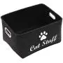 Geyecete Dog Apparel & Accessories/Dog Toys/Pet Supplies Storage Basket/Bin with Handles, Collapsible & Convenient Storage Solution for Office, Bedroom, Closet, Toys, Laundry Geyecete Dog Apparel & Accessories/Dog Toys/Pet Supplies Storage Basket/Bin with Handles, Collapsible & Convenient Storage Solution for Office, Bedroom, Closet, Toys, Laundry
