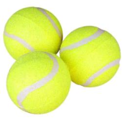 Chenyouwen Pet Toys Great Rubber Pet Toy Ball Elastic Type Pet Tennis Ball, Diameter: 6cm