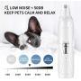 HIPIPET Dog Nail Grinder Electric Pet Nail Trimmer Rechargeable Quiet Upgraded 2-Speed Painless Paw Grooming for Large Medium Small Dogs and Cats