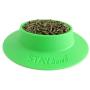 STAYbowl Tip-Proof Bowl for Guinea Pigs and Other Small Pets - Spring Green - Large 3/4 Cup Size New