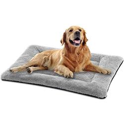 SIWA MARY Dog Bed Mat Soft Crate Pad Washable Anti-Slip Mattress for Large Medium Small Dogs and Cats Kennel Pad