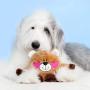 ZippyPaws Holiday Brainey Squeak Plush Dog Toy