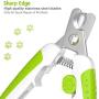 Slopehill Dog Nail Clippers, Pet Nail Clippers with Safety Guard to Avoid Over Cutting, Free Nail File, Razor Sharp Blade, Lock Switch - Professional Grooming Tool for Large and Small Animals