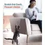 Lewondr Couch Furniture Protector, Cat Scratch Pads, Clear Anti-Scratch Self-Adhesive Pads with 50 Pins, Cat Scratching Deterrent Sheet Tape Lewondr Couch Furniture Protector, Cat Scratch Pads, Clear Anti-Scratch Self-Adhesive Pads with 50 Pins, Cat Scratching Deterrent Sheet Tape