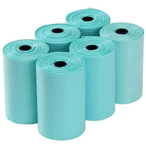 Single Unscented Dog Waste Bags-180,540,960Bags,1.2Mirco Thickness and Measure 813Inches-180BAGS
