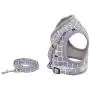 Fienveorn Dog Harness Step-in Breathable Puppy Cat Dog Vest Harnesses, Grey,S Fienveorn Dog Harness Step-in Breathable Puppy Cat Dog Vest Harnesses, Grey,S