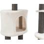 Royal Pet Club Moriles Gray Cat Tower with Scratching Posts, Condo, Hammock, Padded Platform, Light Gray (44622)