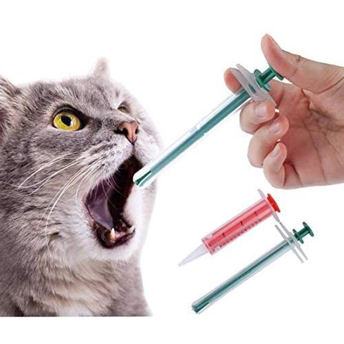 Refesta Pet Pill Dispenser, Pet Piller Gun Oral Tablet Capsule or Liquid Medical Feeding Tool Kit Syringes for Cats, Dogs and Small Animals Refesta Pet Pill Dispenser, Pet Piller Gun Oral Tablet Capsule or Liquid Medical Feeding Tool Kit Syringes for Cats, Dogs and Small Animals