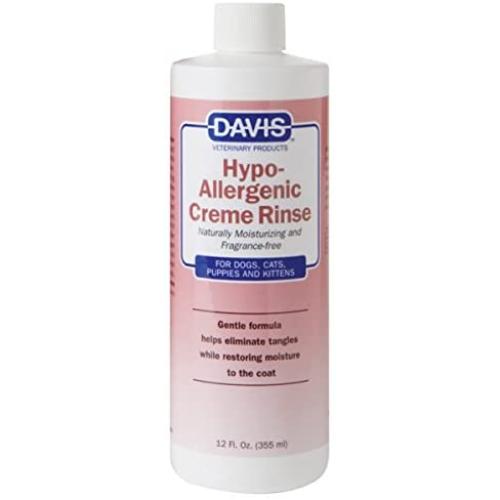 Davis Hypoallergenic Pet Crème Rinse, 12 oz