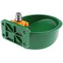 F Fityle 8.6-Inch Water Drinking Filter Fountain Bowl Dog Cat Kitten Drinker -Green