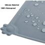 Love Dream Cat Dog Bowl Mat Silicone Pet Feeding Mat, BPA-Free, Easy Clean, Cat Dog Feeding Mat Waterproof Washable