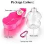 URWOOW Dog Water Bottle Pet Travel Water Bottle with Foldable Bowl Holder Drink Cup Tray Stand Attachment Dog Cat Travel Drink Bottle Bowl, Pet Outdoor Drinking Cup URWOOW Dog Water Bottle Pet Travel Water Bottle with Foldable Bowl Holder Drink Cup Tray Stand Attachment Dog Cat Travel Drink Bottle Bowl, Pet Outdoor Drinking Cup