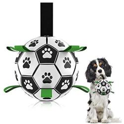 Dudi Interactive Soccer Ball Toy-Suitable for Outdoor Parks Fields Lakes Swimming Pools for Small,Medium and Large Breeds Training Fun