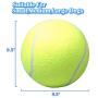 Banfeng Giant 9.5'' Dog Tennis Ball Large Pet Toys Funny Outdoor Sports Dog Ball Gift with Inflating Needles