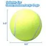 Banfeng Giant 9.5'' Dog Tennis Ball Large Pet Toys Funny Outdoor Sports Dog Ball Gift with Inflating Needles Banfeng Giant 9.5'' Dog Tennis Ball Large Pet Toys Funny Outdoor Sports Dog Ball Gift with Inflating Needles