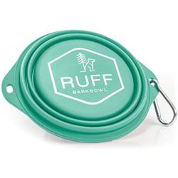 Ruff Products BarkBowl (Tiffany Blue, 800ml) - Collapsible Dog Bowl
