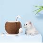 ZEZE CAT Scratching Ball Scratcher(Scratching Post/Cat Toy/Cat Furniture/Cat Supplies/Cat Exercise/Furniture Scratching Protect/Sisal Rope/Halloween/Thanksgiving/Christmas)