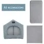 WANTRYAPET Cat Houses for Indoor Cats, A Safe Pet House and Kitty Shelter for Your Cat Or Small Dog, Easy to Assemble WANTRYAPET Cat Houses for Indoor Cats, A Safe Pet House and Kitty Shelter for Your Cat Or Small Dog, Easy to Assemble