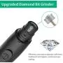 MaikcQ Dog Nail Grinder, Pet Nail Grinder,Upgraded Electric Rechargeable Pet Painless Nail Trimmer Low Noise Grooming Kit for Small Medium Dogs & Cats