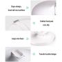 Songchet Dog and Cat Bowl 0°15°20°Adjustable Tilted Anti-Slip Mute Cat Food Bowl/Cat Water Bowl/Cat Feeding Bowl Multi-use Cat Dish Reduce Pets Neck Pain for Cats and Small Dogs